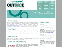 Tablet Screenshot of outpace.co.uk